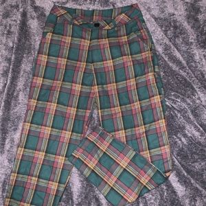 SHEIN plaid Trousers